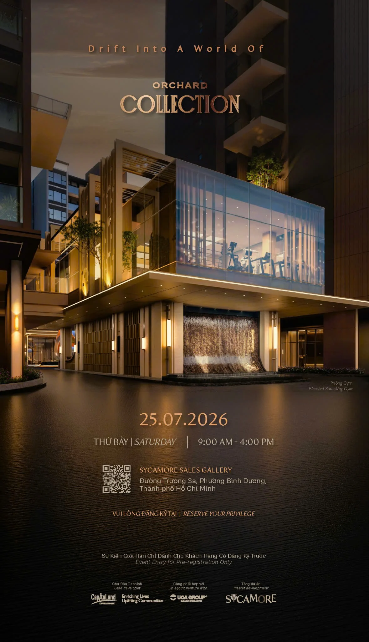 Drift Into A World Of Orchard Collection - Sự kiện giới thiệu dự án Sycamore