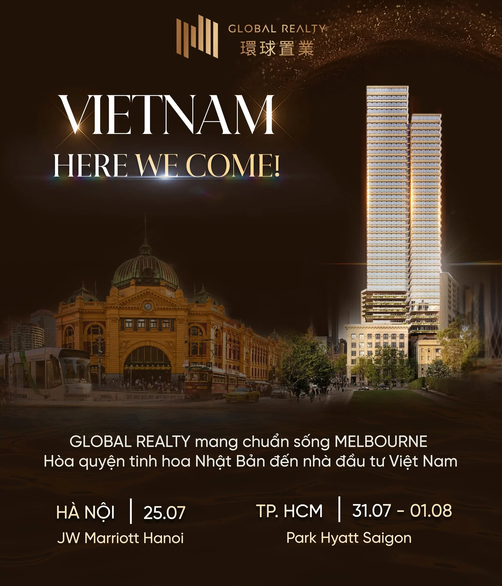 Global Realty mang chuẩn sống Melbourne đến Việt Nam