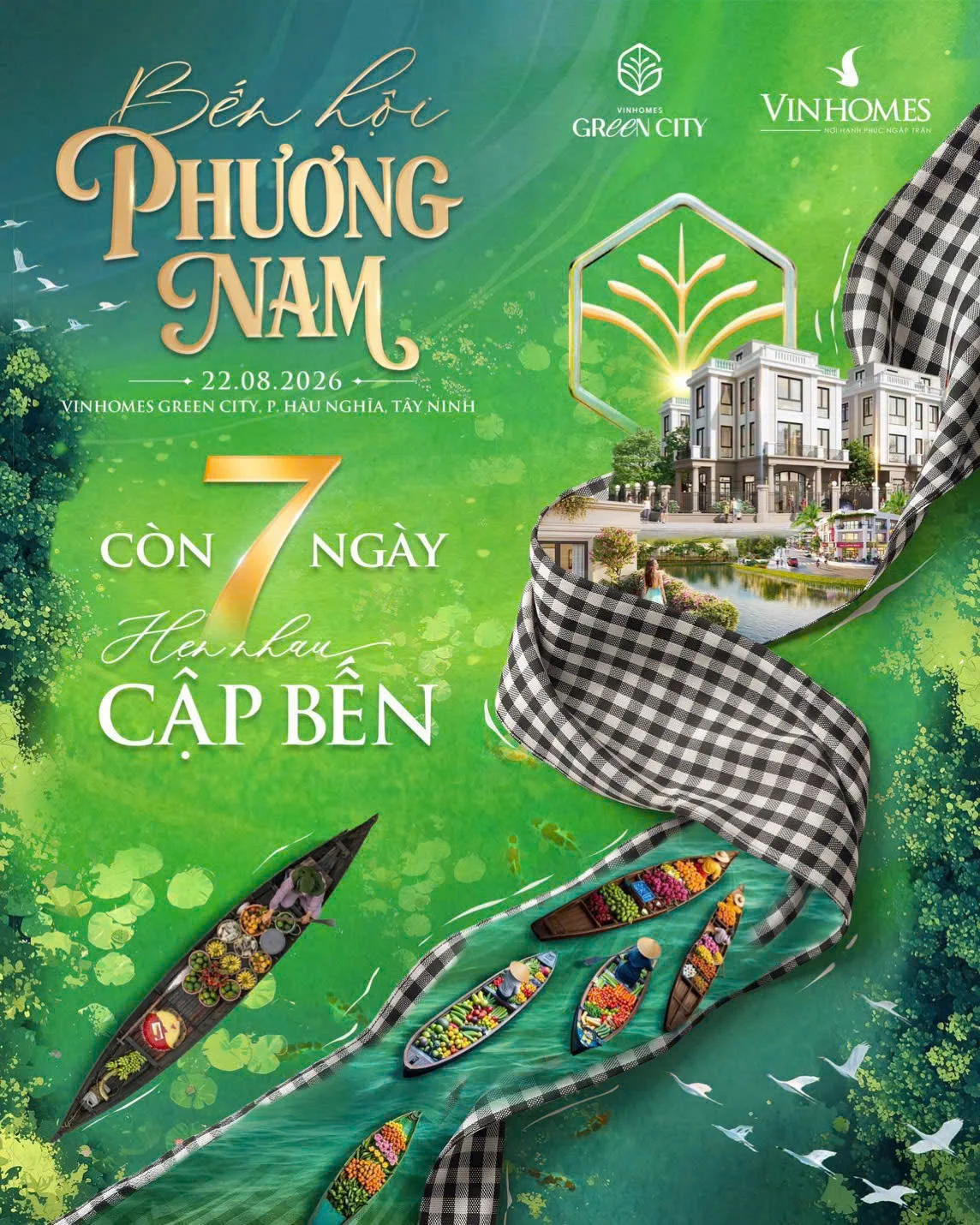 Hẹn hò cập bến Vinhomes Green City – Còn 7 ngày!