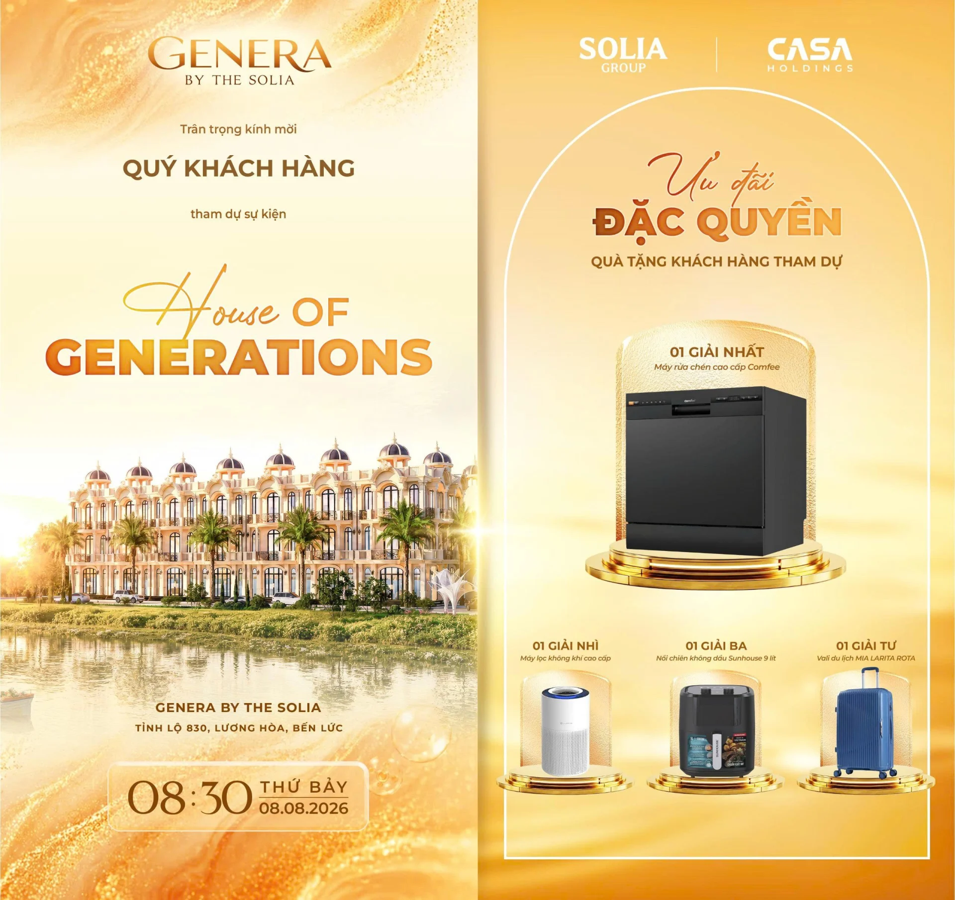 House of Generations – Sự kiện tri ân khách hàng đặc quyền tại The Solia