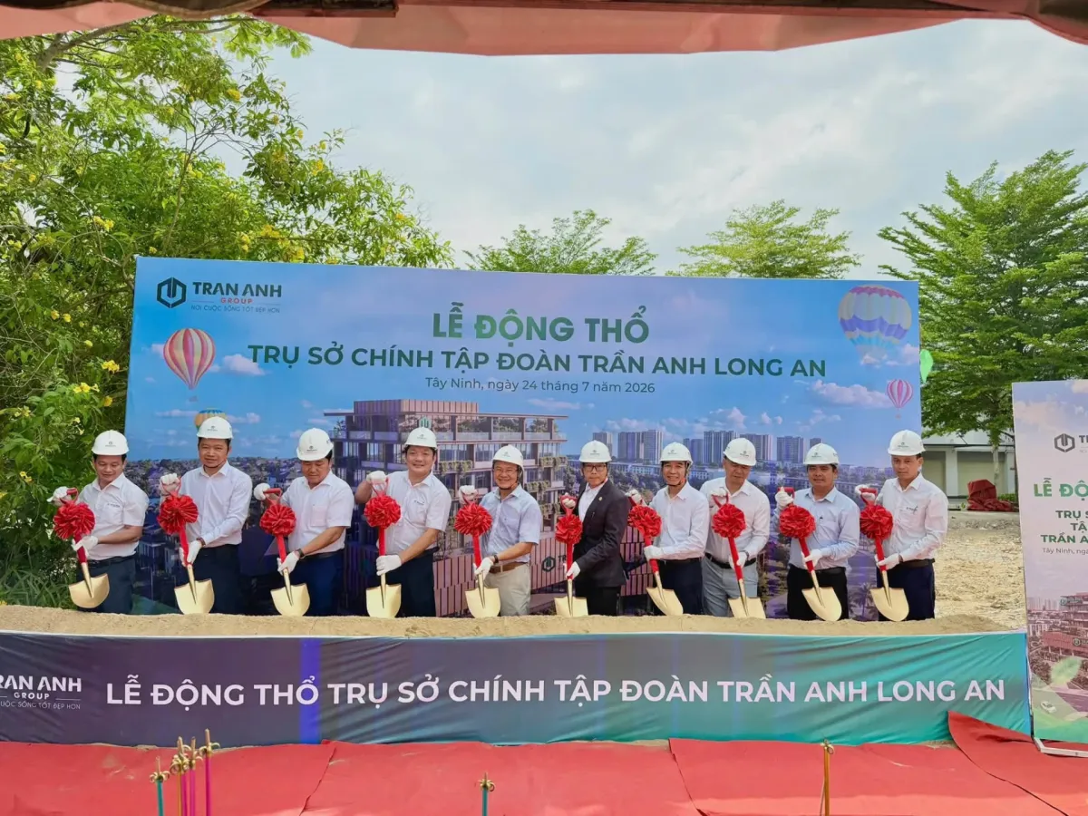 Lễ Động Thổ Trụ Sở Chính Tập Đoàn Trần Anh Long An