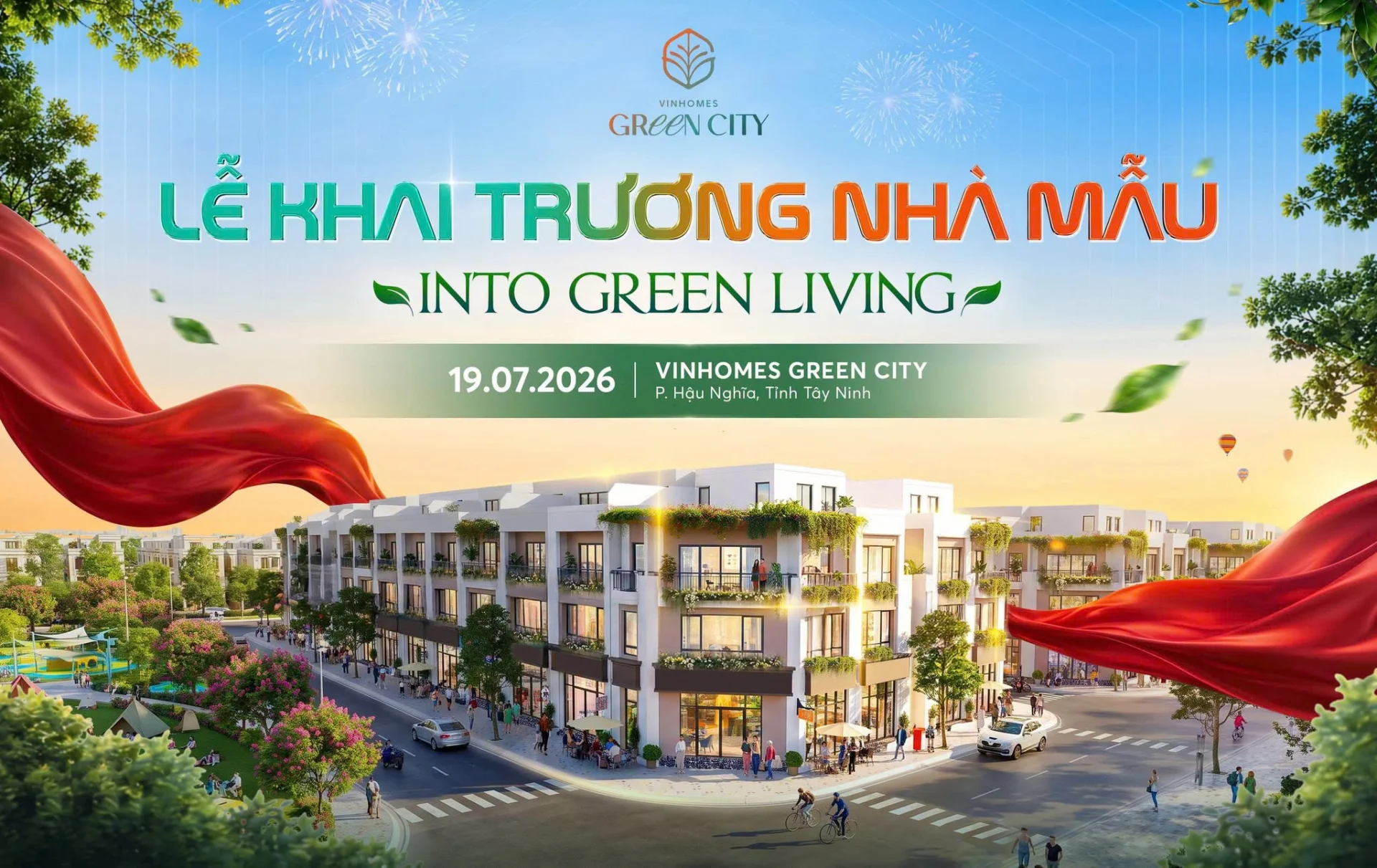 Lễ Khai Trương Nhà Mẫu Vinhomes Green City – Into Green Living