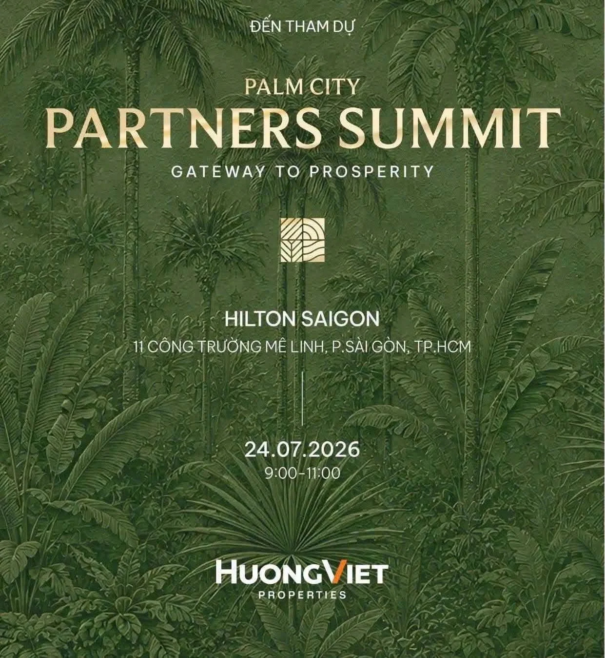 PALM CITY PARTNERS SUMMIT: GATEWAY TO PROSPERITY