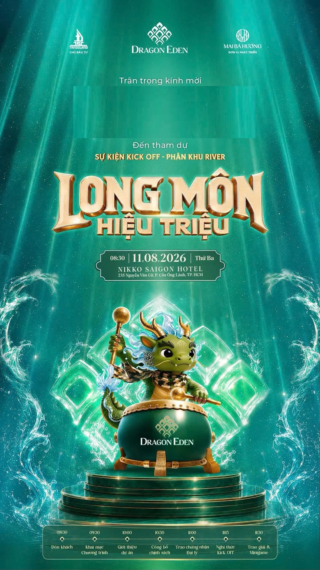 Sự kiện Kick Off Phân khu River – Long Môn Hiệu Triệu tại TP.HCM